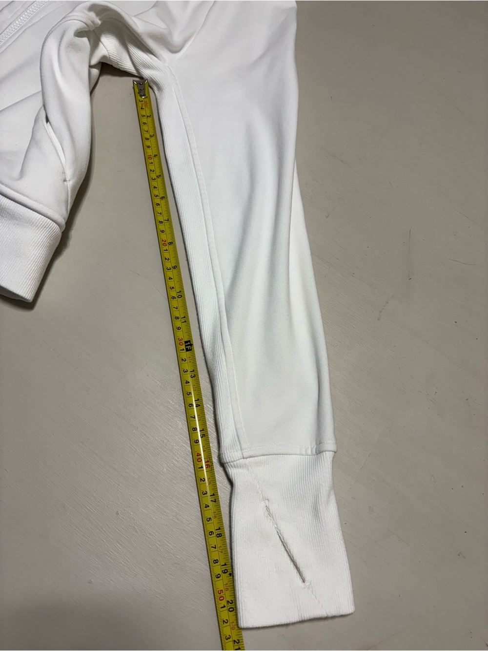 Athleta Cream Full-Zip Hooded Pullover Jacket - Women's - Picture 8 of 8